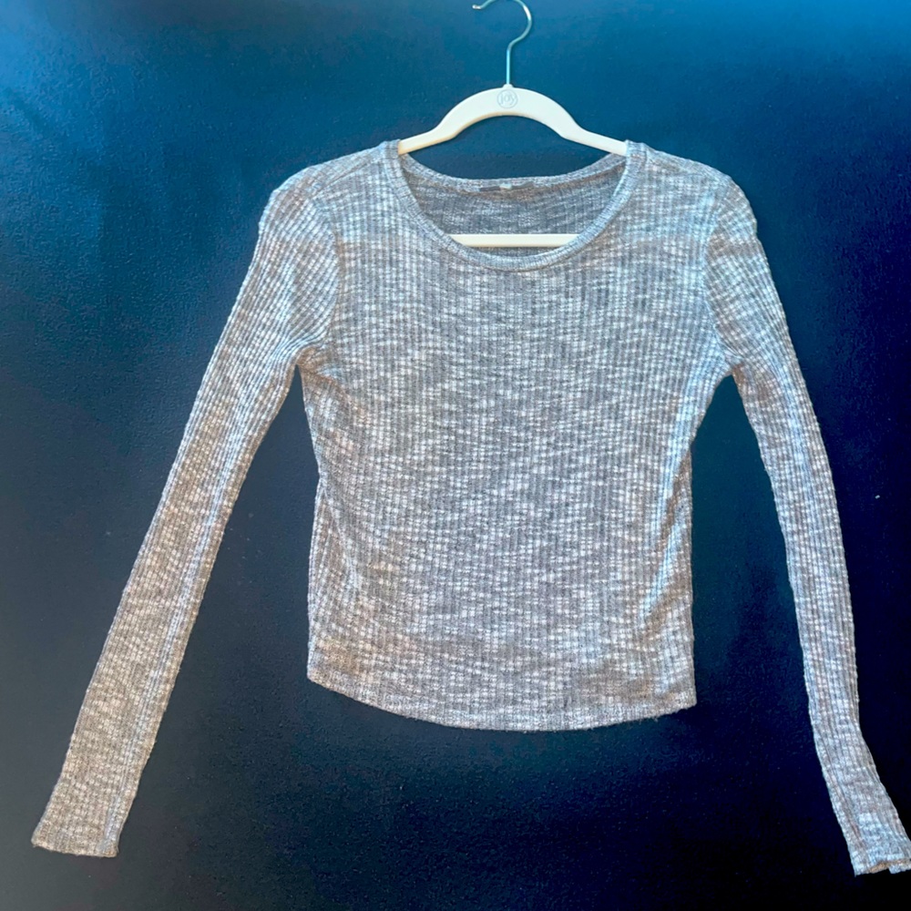 Gray long sleeve